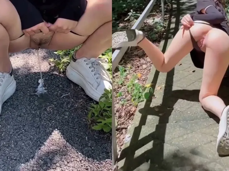 địt trộm public ngoài đường cùng em ghệ da trắng vú bự