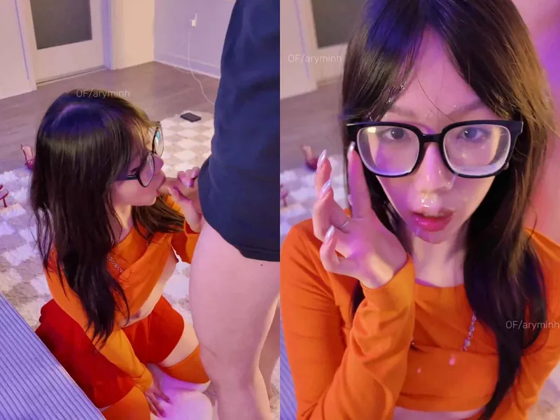 Aryminh mút cò như chưa từng được bú