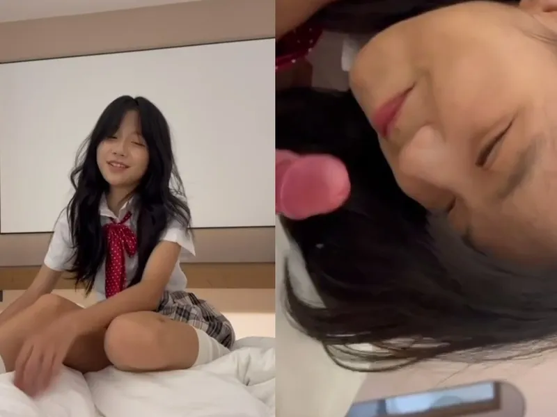 Em loli dễ thương liếm củ khoải biến em thành con em đào dam dang p1